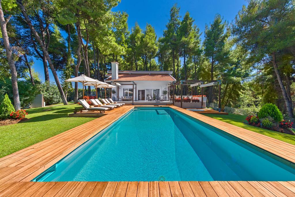 The White Villa At Sani Sani  Exterior foto