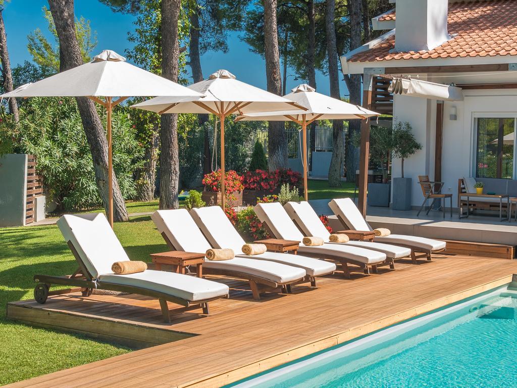 The White Villa At Sani Sani  Exterior foto
